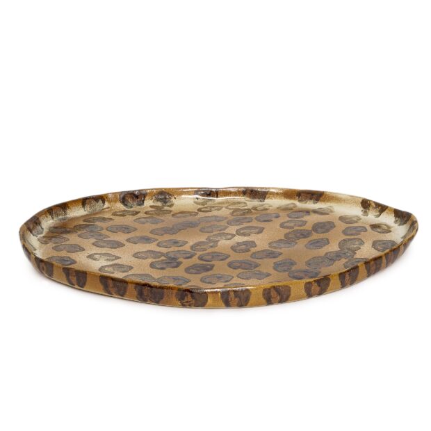 Bandeja oval G - Leopardo
