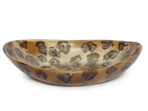 Saladeira oval - Leopardo