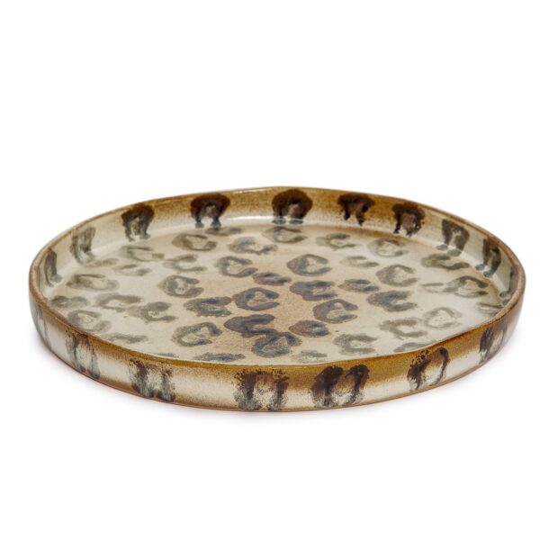 Prato aperitivo/bolo - Leopardo