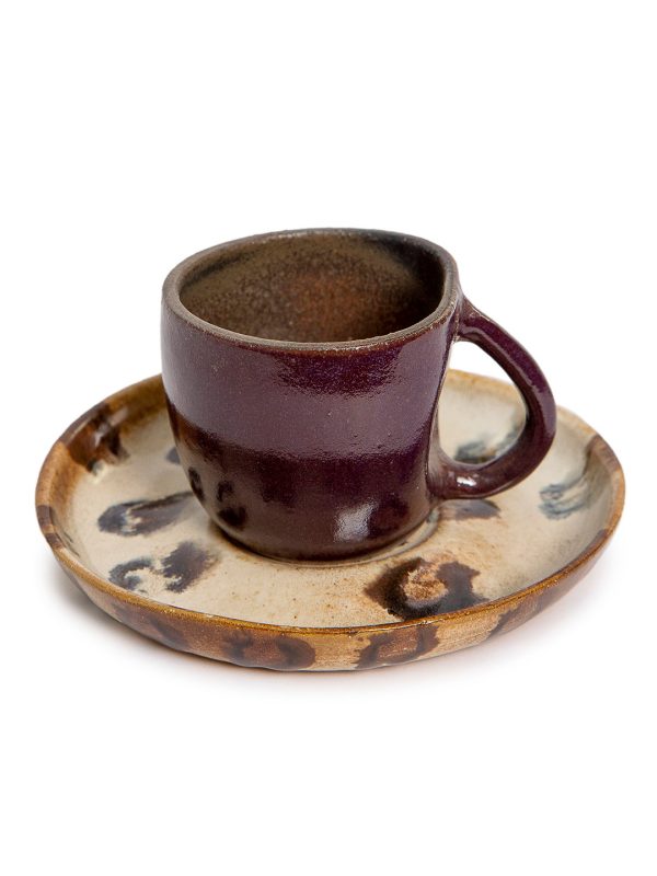 Xícara de café com alça - Leopardo e Açaí