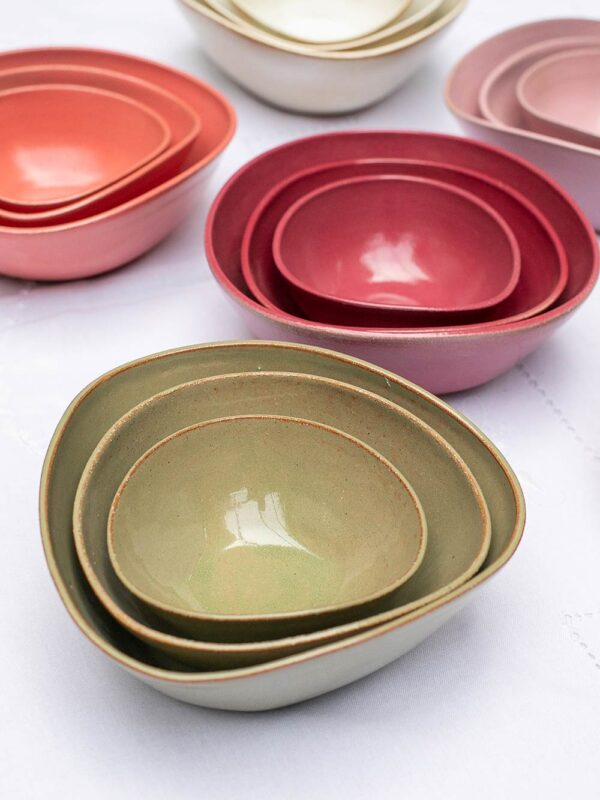 Set bowl menor (3 peças) - Oliva