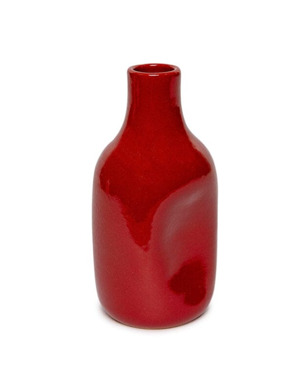 Vaso Solitário - Vermelho
